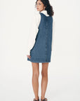 Franka Denim Mini Dress Classic Wash