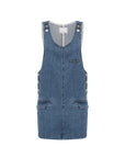 Franka Denim Mini Dress Classic Wash