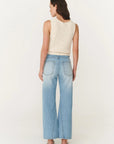 Percy Curve Seam Jeans Faded Blue