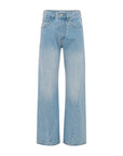 Percy Curve Seam Jeans Faded Blue