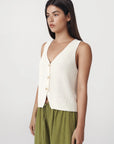 Rio Knit Vest Bone