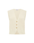Rio Knit Vest Bone