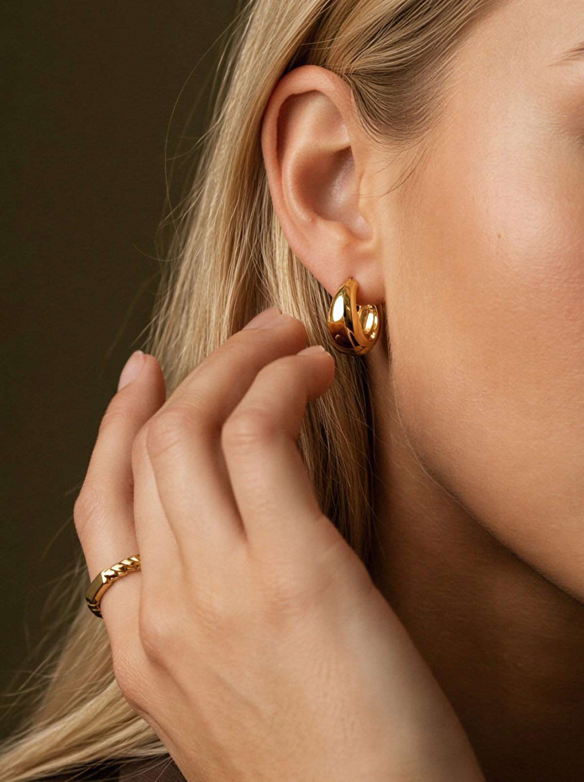 Sage Earrings Gold