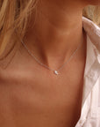 Petite Scorpio Choker Necklace Silver
