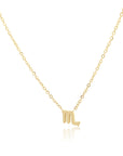 Petite Scorpio Choker Necklace Gold