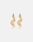 Serpentine Hoops Gold