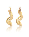 Serpentine Hoops Gold