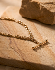 Silo Fob Necklace Gold
