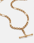 Silo Fob Necklace Gold