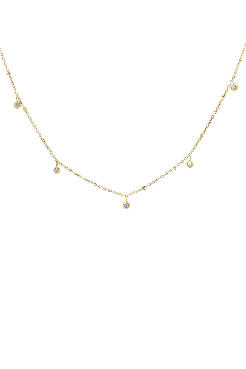 Solaris Petite Necklace Gold – By Barny