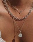 Petite Initial & Zodiac Stack Silver