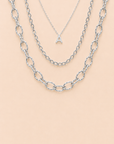 Petite Initial, Billie & Molly Stack Silver