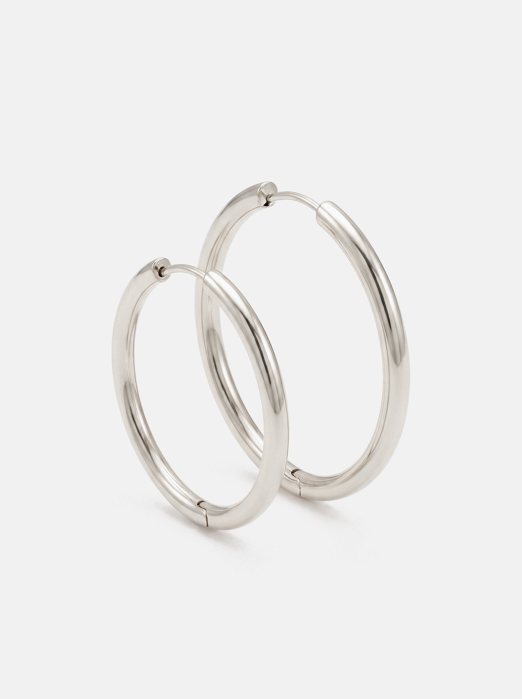 Sutton Hoops Silver