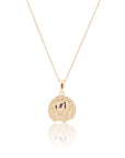 Taurus Coin Necklace Gold