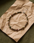 Terra Stone Necklace Silver