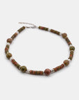 Terra Stone Necklace Silver