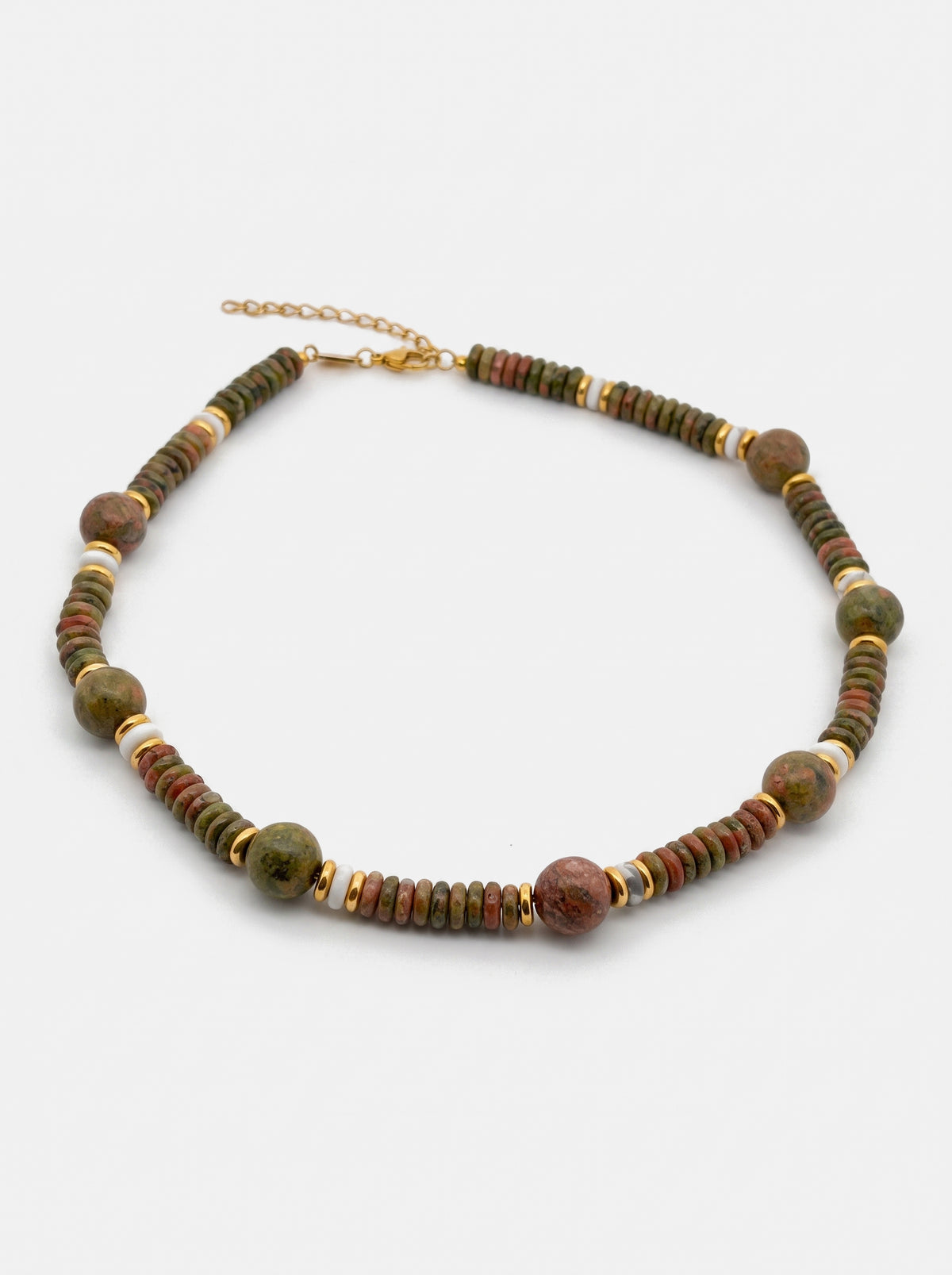 Terra Stone Necklace Gold