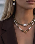 Isola Pearl Necklace Gold