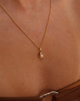 The Luma Pearl Necklace Gold