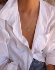 The Stacked Zodiac Necklace Silver