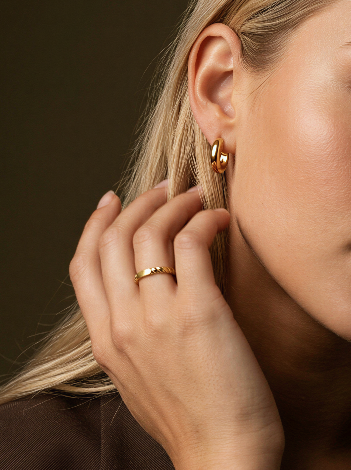 Violette Earrings Gold