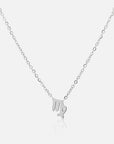 Petite Virgo Choker Necklace Silver