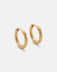 Winslow Huggie Earrings Gold