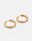 Winslow Huggie Earrings Gold