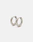 Winslow Huggie Earrings Silver