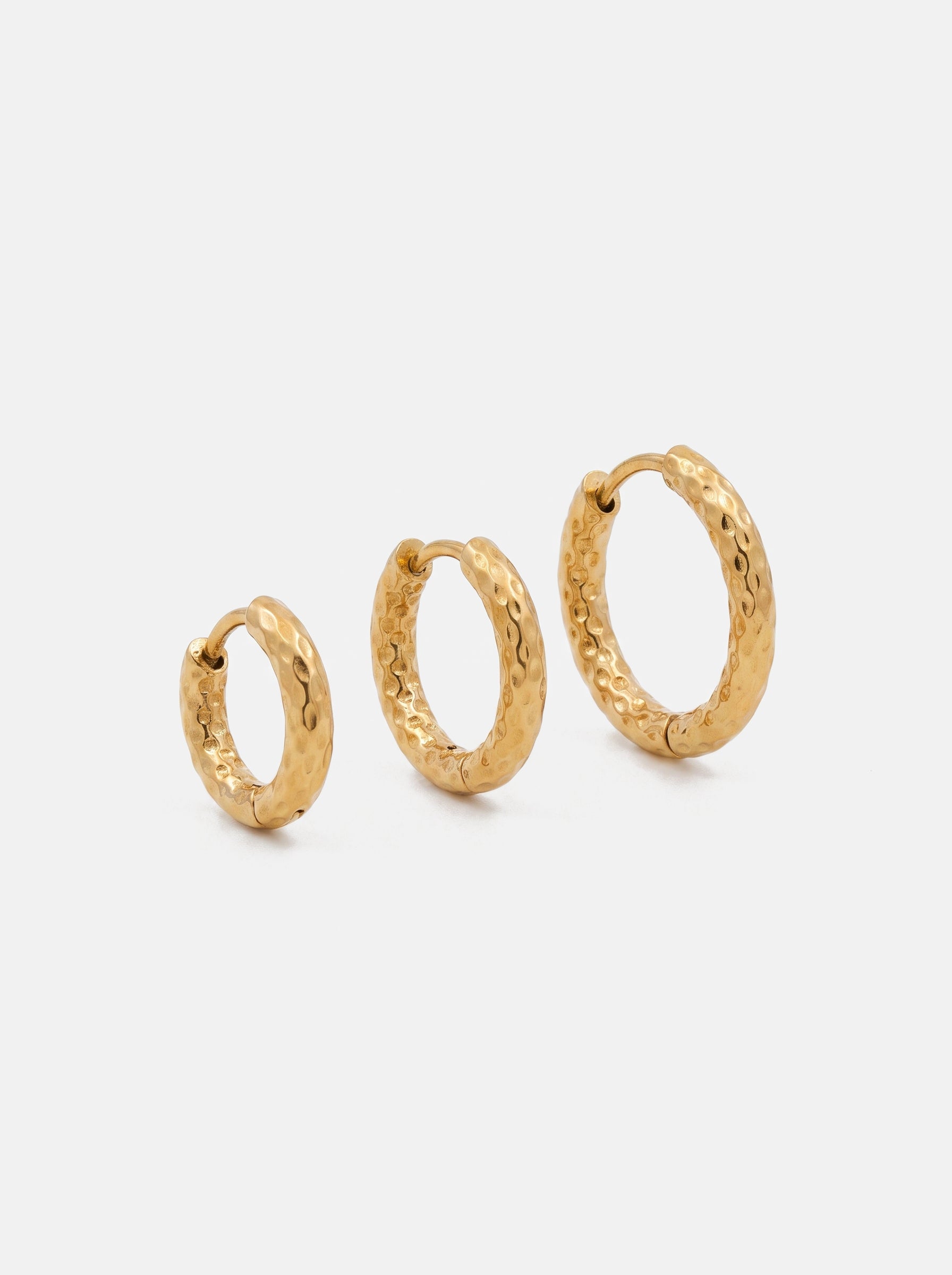 Winslow Huggie Earrings Gold