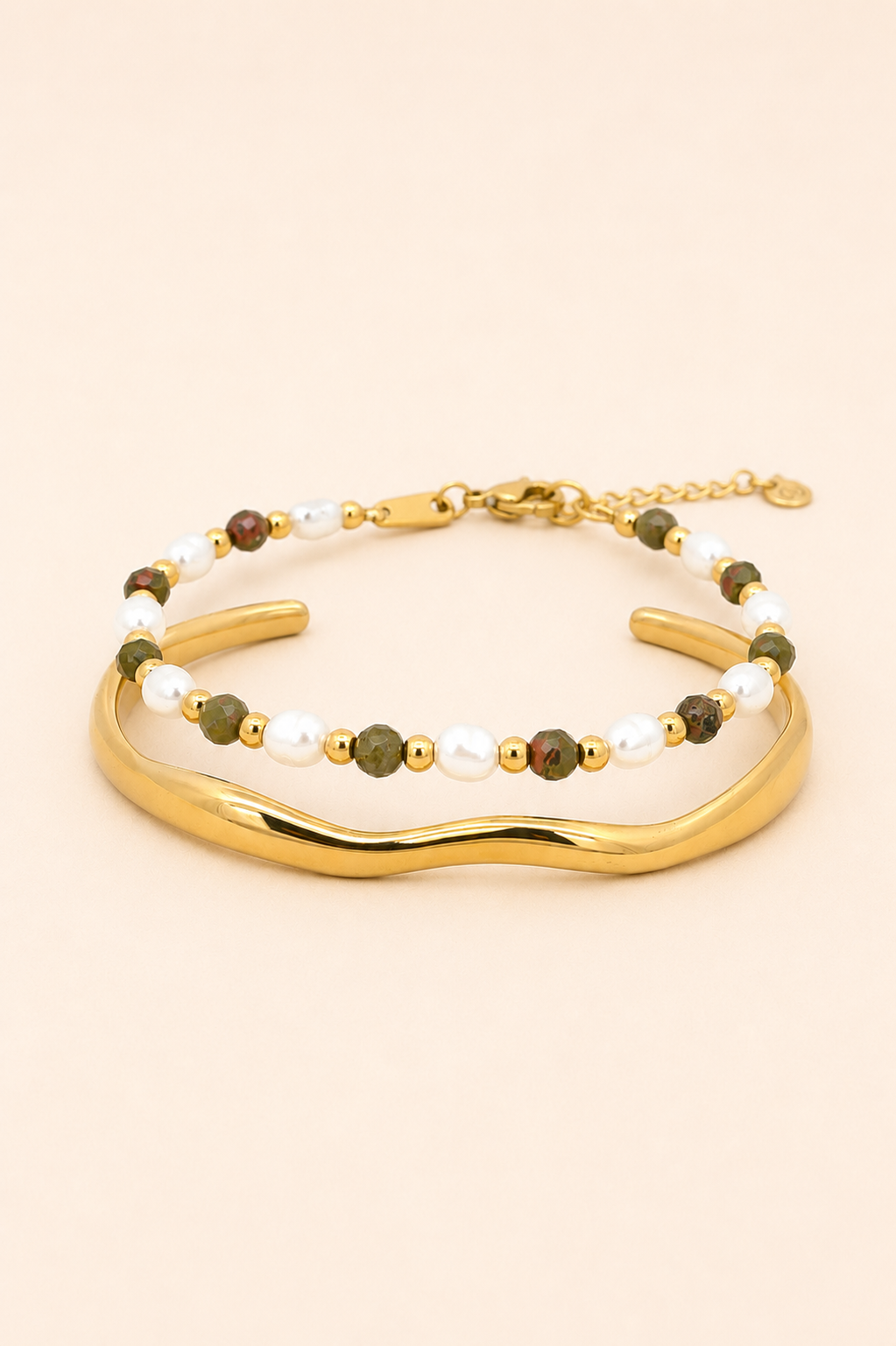 The Winston & Epidote Stack Gold