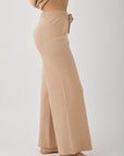 HARRIET ORGANIC KNIT PANTS HONEY